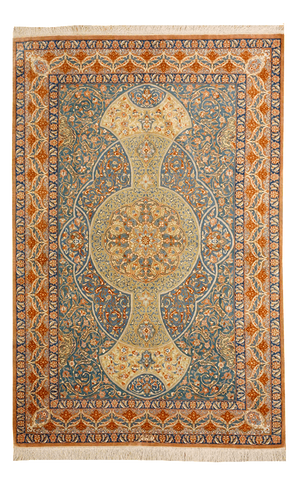 Persia (Iran) Kum Rug - Farsh-Heriz Rug Gallery