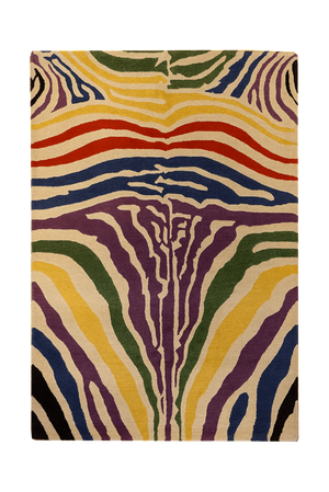 Tibet Zebra Color Rug - Farsh-Heriz Rug Gallery