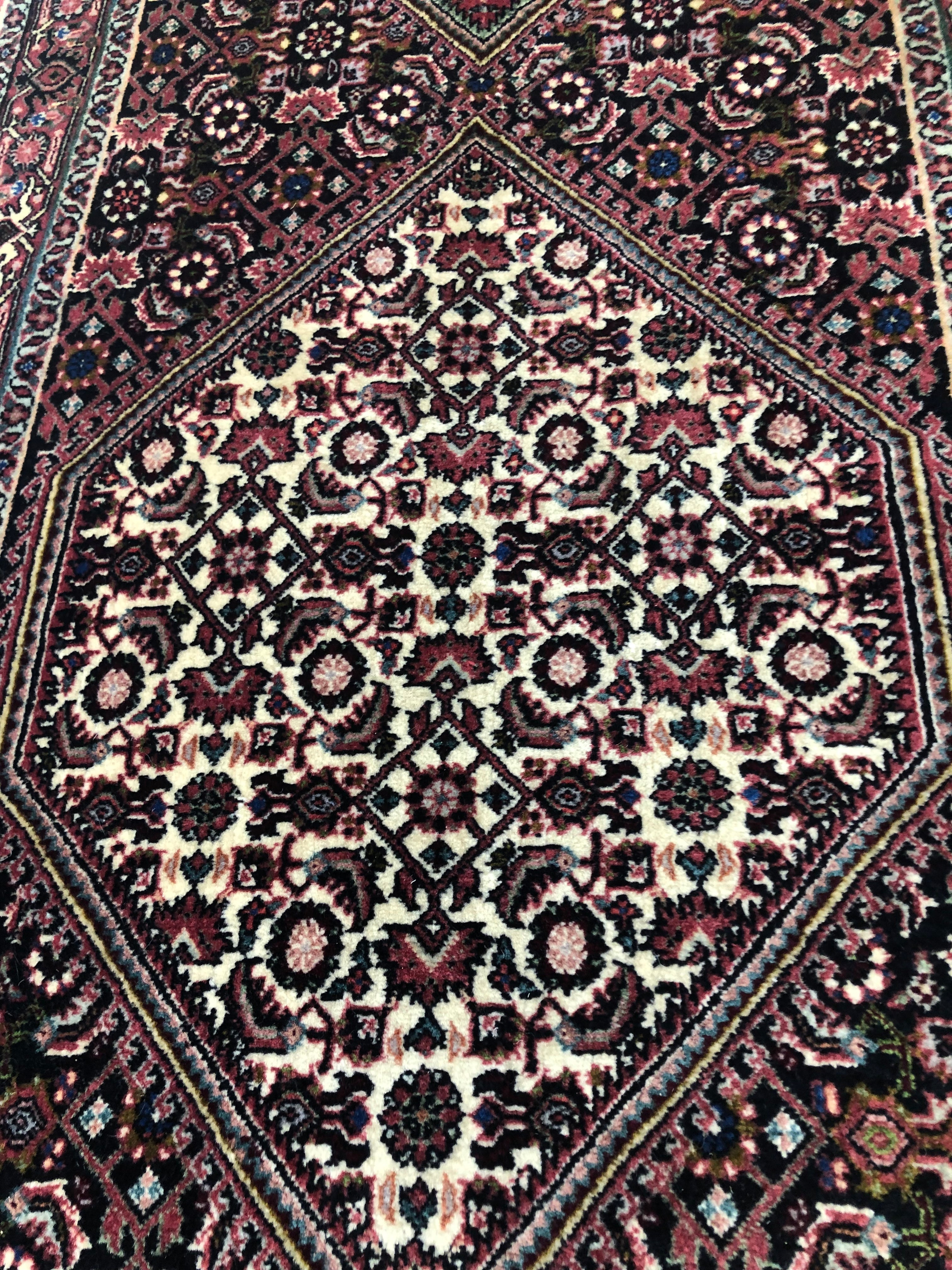 Bijar Persian Rug, 2.4 x 3.6 Ft.