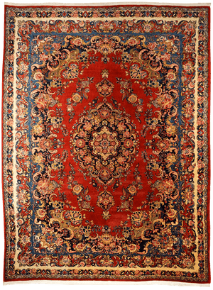 Persia (Iran) Kazvin Rug - Farsh-Heriz Rug Gallery