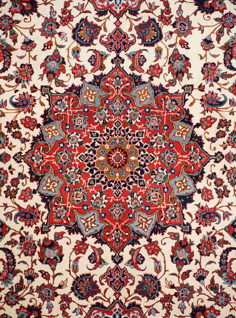 Persia (Iran) Isfahan Rug - Farsh-Heriz Rug Gallery