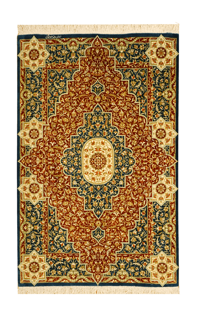 Persia (Iran) Kum Rug - Farsh-Heriz Rug Gallery