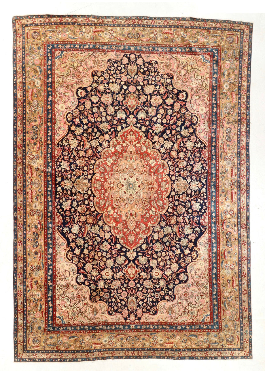 Persia (Iran) Kashan Rug - Farsh-Heriz Rug Gallery